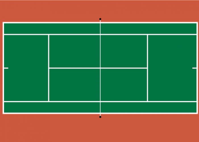Mẫu thiết kế sân tennis 01