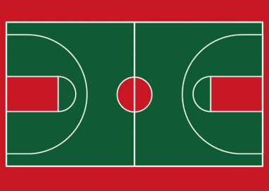 Mẫu thiết kế sân bóng rổ 1