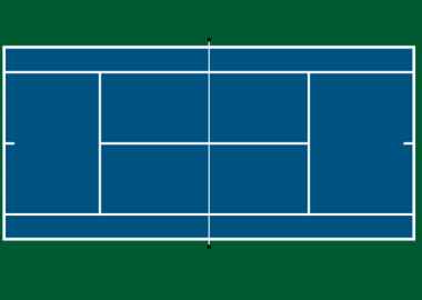 Mẫu thiết kế sân tennis 02